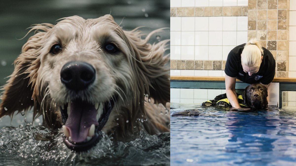 Därför ska du simträna din hund